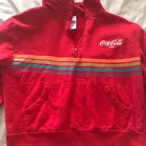 A Coca Cola sweater